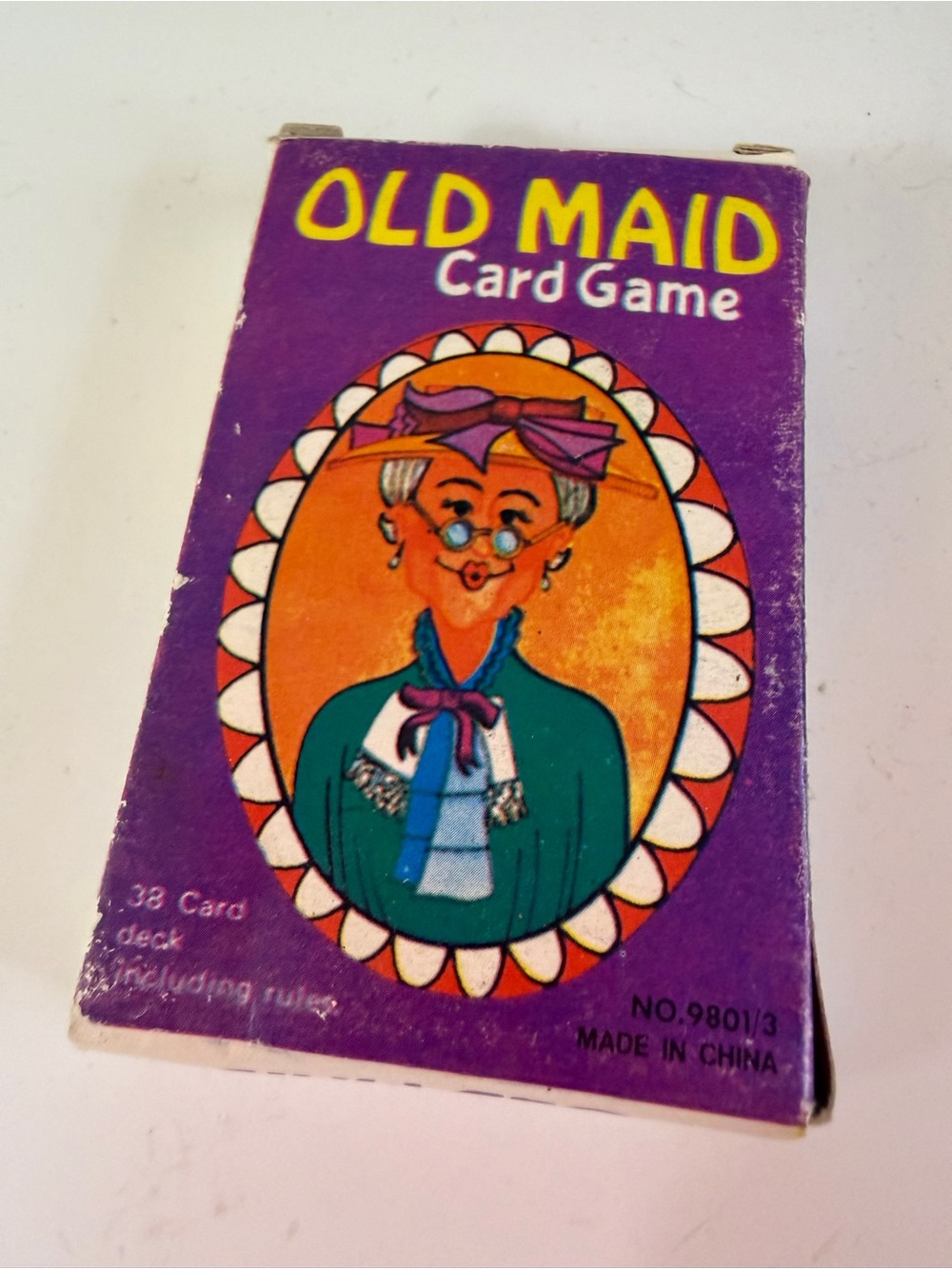 Vintage “Old Maid” card Game for age 4 and up.